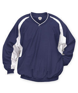 7602 Badger Hook Windshirt Navy/ White
