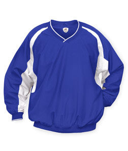 7602 Badger Hook Windshirt Royal/ White