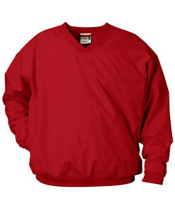 7618 Badger Microfiber Windshirt Red