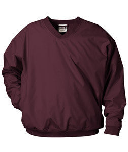 7618 Badger Microfiber Windshirt Maroon
