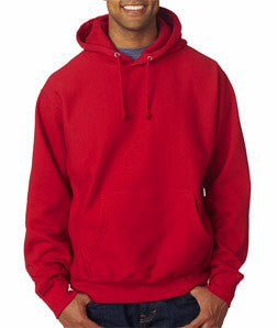 7700 Weatherproof Adult Cross Weave® Hooded Blend Sweatshirt Red