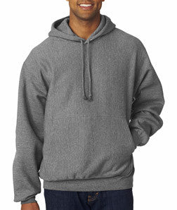 7700 Weatherproof Adult Cross Weave® Hooded Blend Sweatshirt Graphite