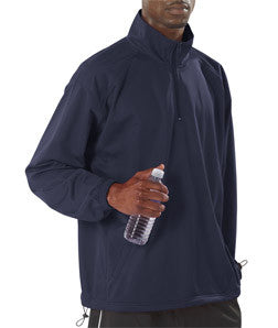 7704 Badger Adult BT5 1/4 Zip Windshirt Navy
