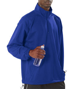 7704 Badger Adult BT5 1/4 Zip Windshirt Royal